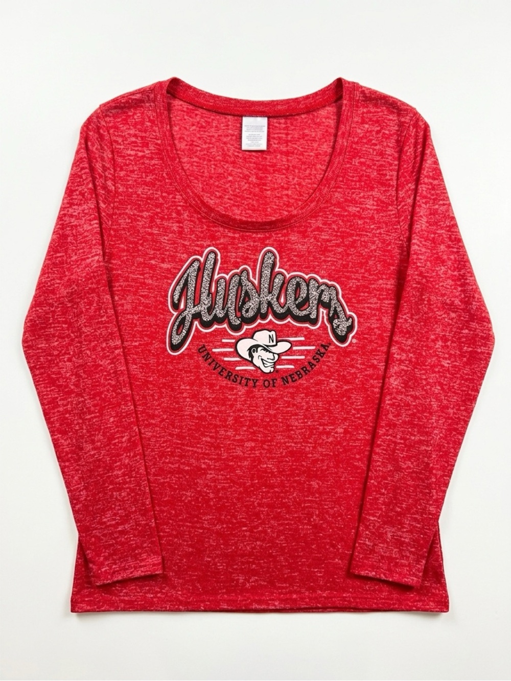 Huskers Red Long-Sleeve Women's Top